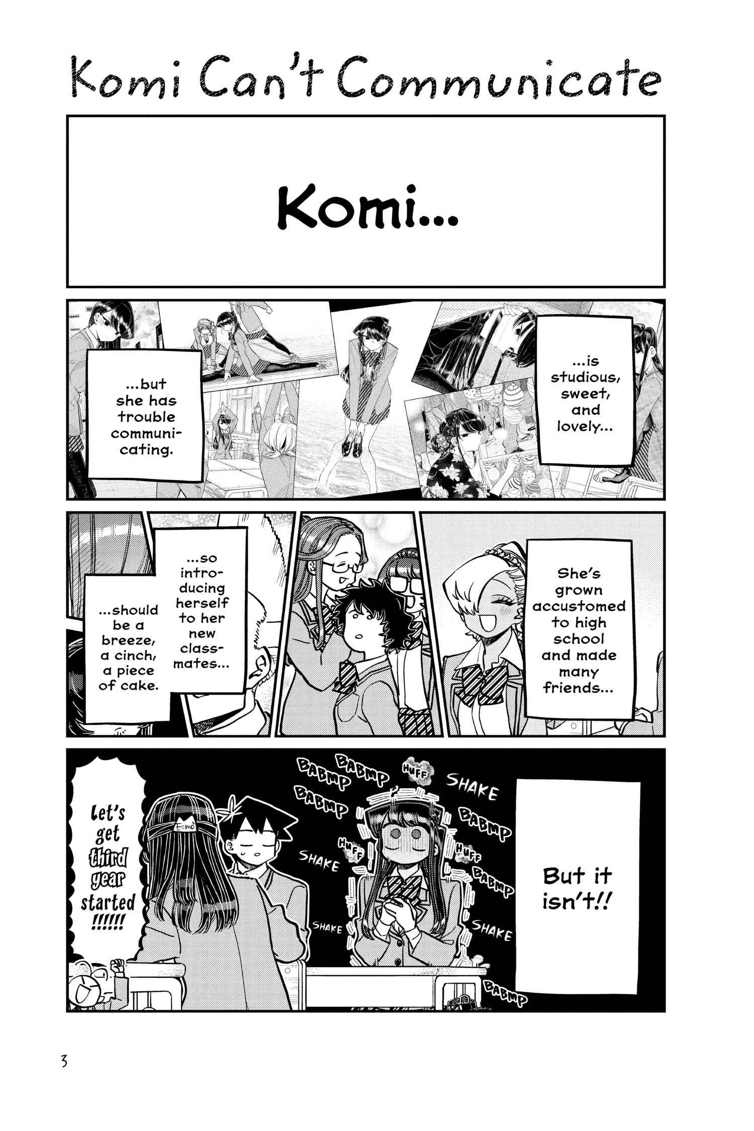 Komi Can’t Communicate, Chapter 325 image 01